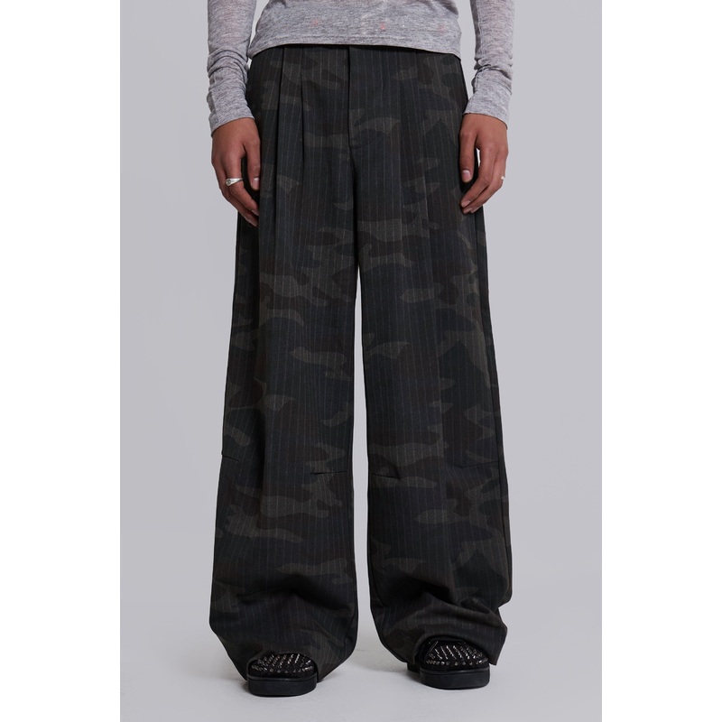 Camo Pinstripe Goliath Suit Pants W26 Camo