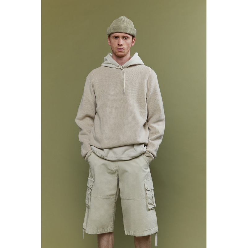 CLASSIC FIT SWEATER Heather Oatmeal Extra Small