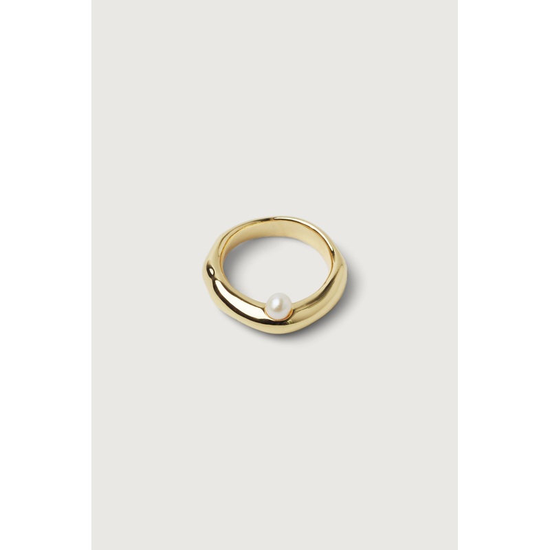 PEARL RING Gold 6